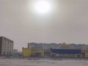 Техника работает в Усть-Камчатске на уборке пепла с дорог