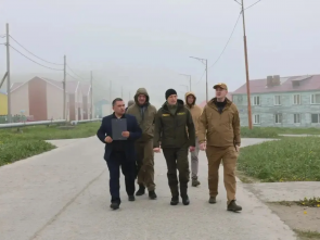 Владимир Солодов и Виктор Мельник совершили рабочую поездку на Командорские острова