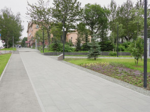 Глава города Андрей Воровский проверил ход благоустройства исторического квартала в центре Петропавловска-Камчатского 8