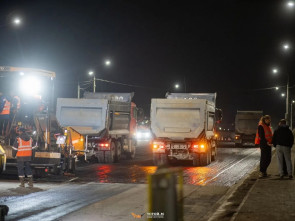 В Петропавловске-Камчатском стартовала укладка асфальта на проблемном участке федеральной трассы