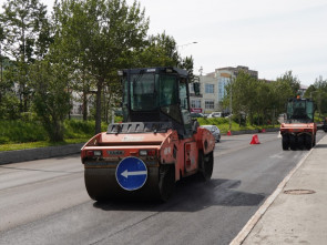 Более 13 тысяч квадратов асфальта уложат на улице Зеркальная в камчатской столице 1
