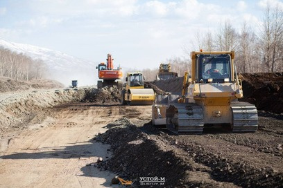 Продолжается реконструкция автомобильной дороги Петропавловск-Камчатский &ndash; Мильково